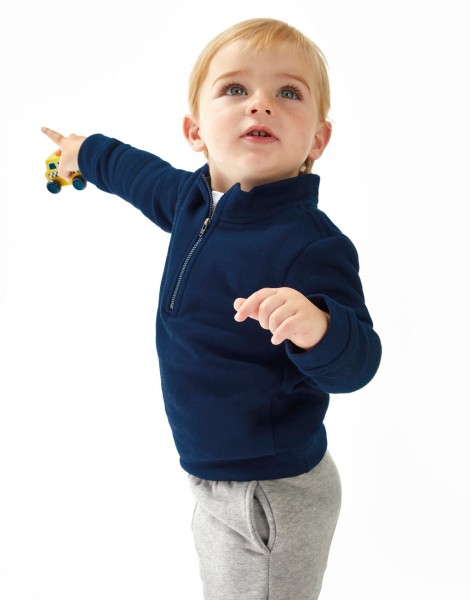 Baby Quarter Zip Sweat   