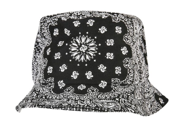 Bandana Print Bucket Hat  