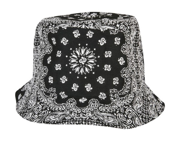 Bandana Print Bucket Hat  