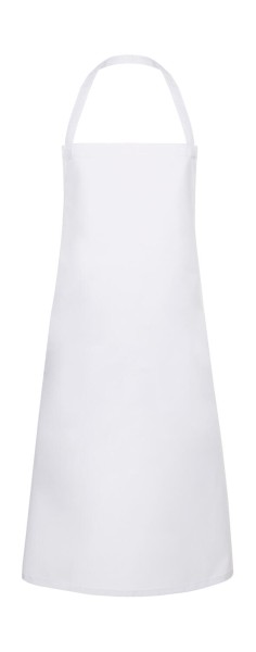 Basic Bib Apron Pinafore Fehér 