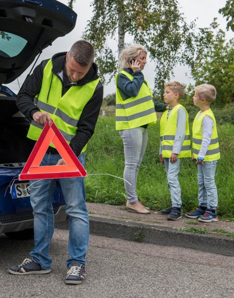 Basic Safety-Vest Family Pack Sárga 