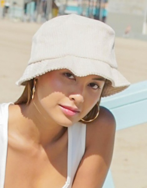 Big Corduroy Bucket Hat  