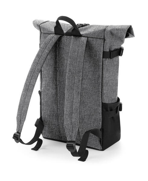 Block Roll-Top Backpack  