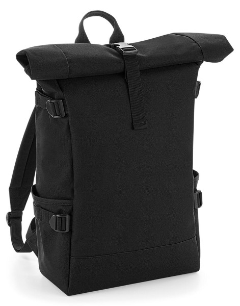Block Roll-Top Backpack  