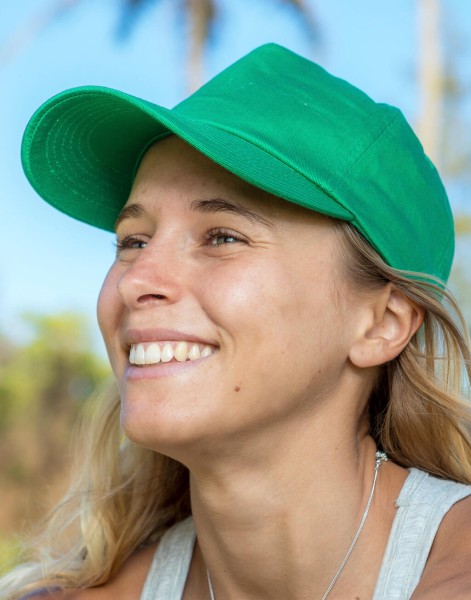 Boston 5-Panel Printers Cap  