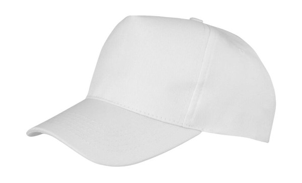 Boston 5-Panel Printers Cap Fehér 