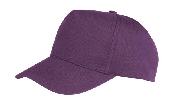 Boston 5-Panel Printers Cap Lila 