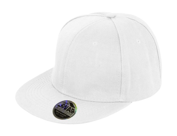 Bronx Original Flat Peak Snap Back Cap Fehér 