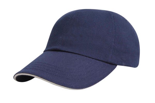 Brushed Cotton Sandwich Cap  
