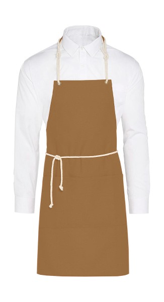 CORSICA - Cord Bib Apron with Pocket  