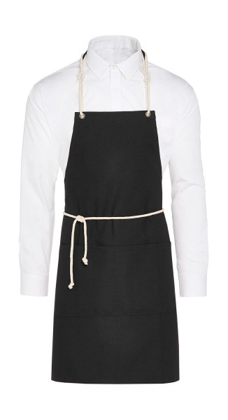 CORSICA - Cord Bib Apron with Pocket  