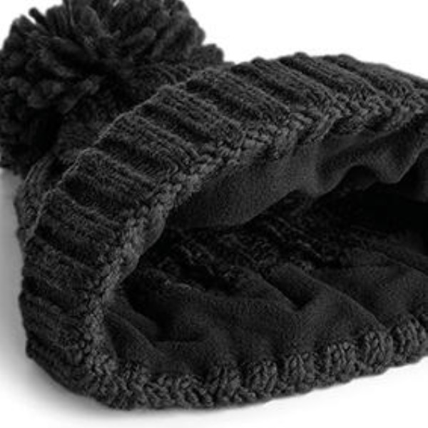 Cable Knit Melange Beanie  