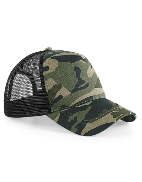 Camo Snapback Trucker  