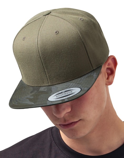 Camo Visor Snapback  