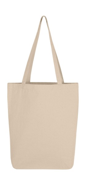 Canvas Cotton Bag LH with Gusset  