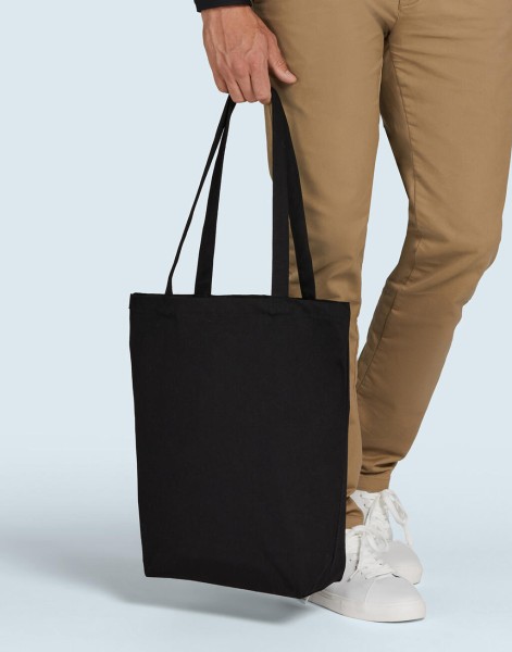 Canvas Cotton Bag LH with Gusset  