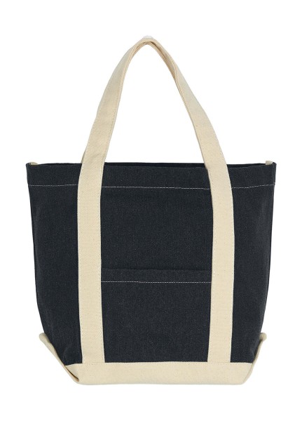 Canvas Denim Shopper  