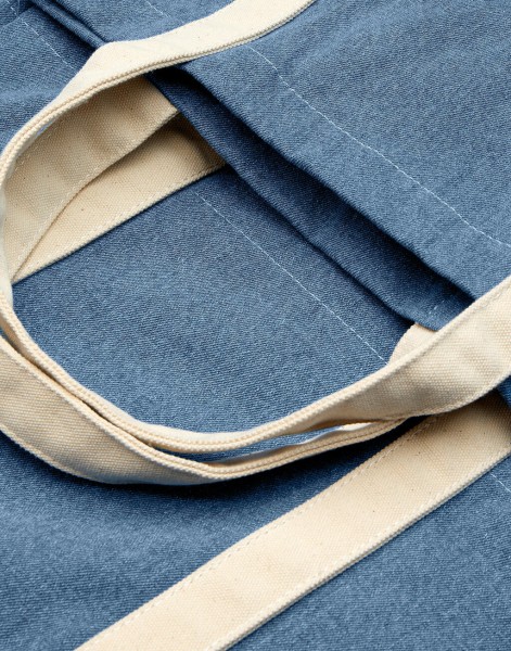 Canvas Denim Shopper  