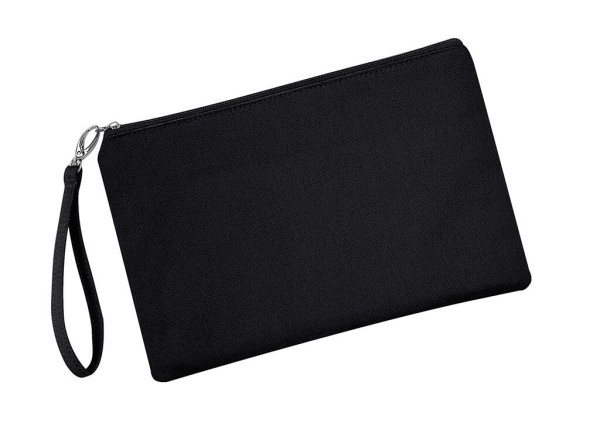 Canvas Wristlet Pouch  