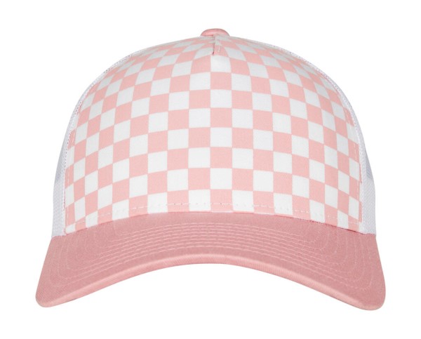 Checkerboard Retro Trucker  