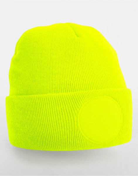Circular Patch Beanie  