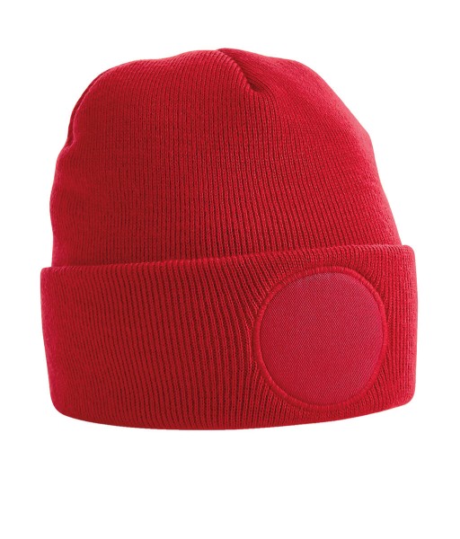 Circular Patch Beanie  