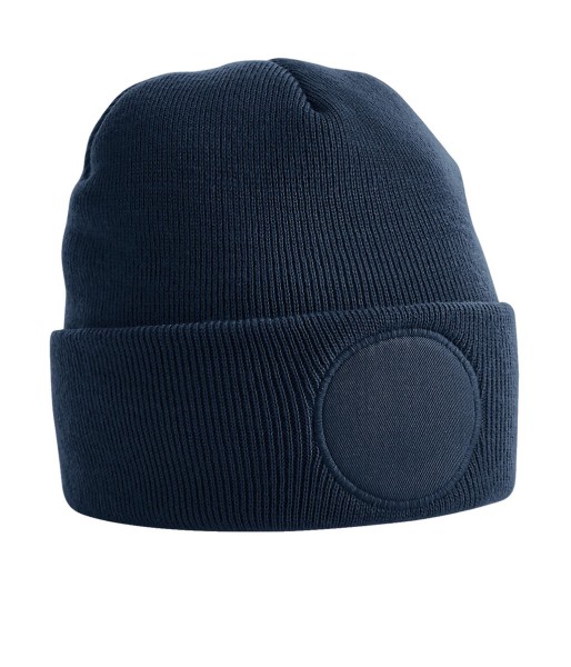 Circular Patch Beanie  