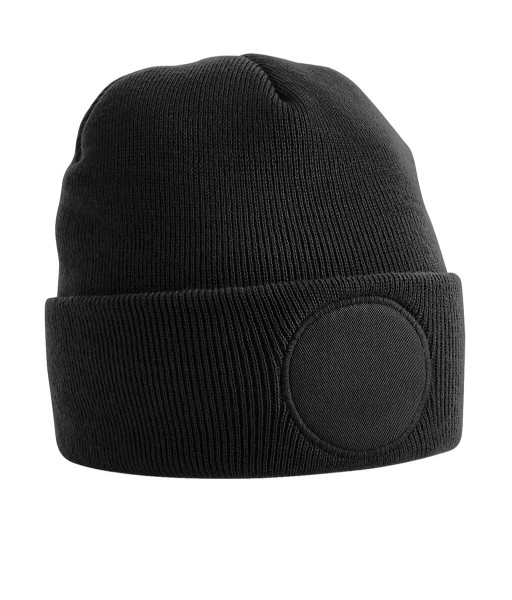 Circular Patch Beanie  