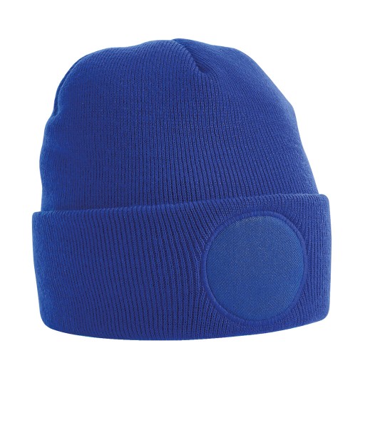 Circular Patch Beanie  