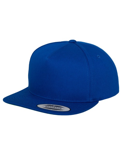 Classic 5 Panel Snapback Piros 