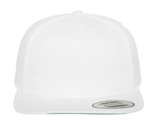 Classic 5 Panel Snapback Fehér 