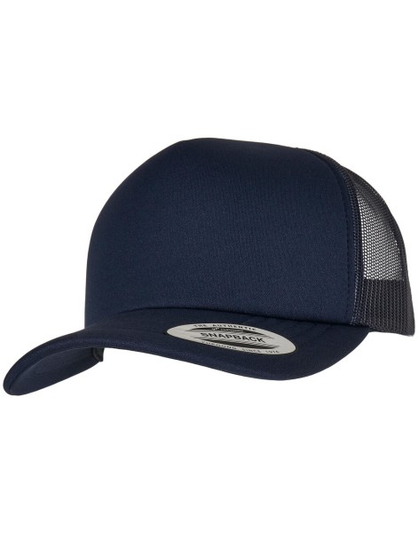 Classic Curved Visor Foam Trucker Cap  