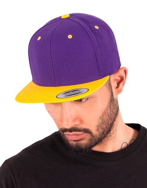 Classic Snapback 2-Tone Cap  