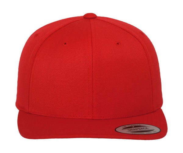 Classic Snapback Cap Piros 
