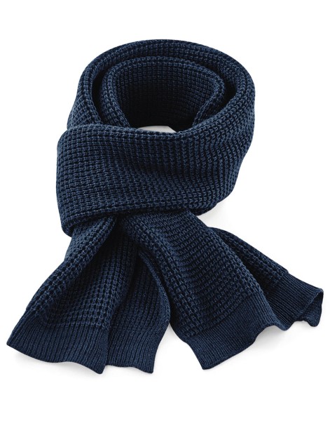 Classic Waffle Knit Scarf  