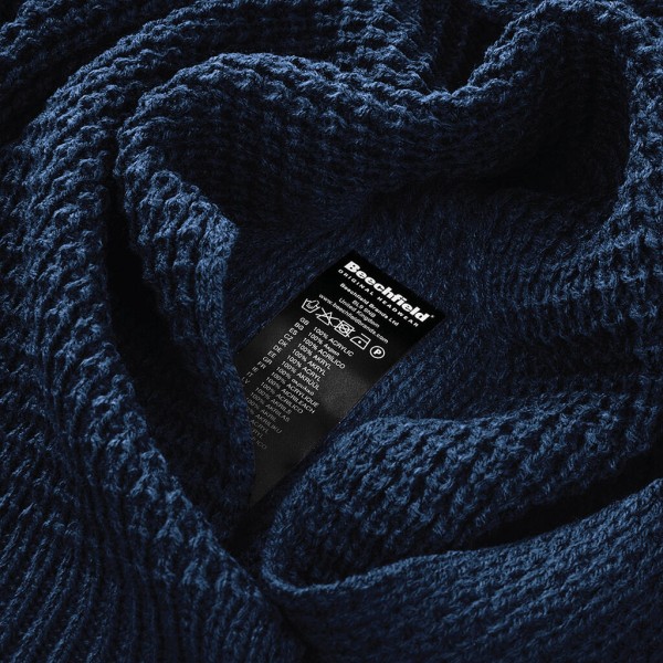 Classic Waffle Knit Scarf  