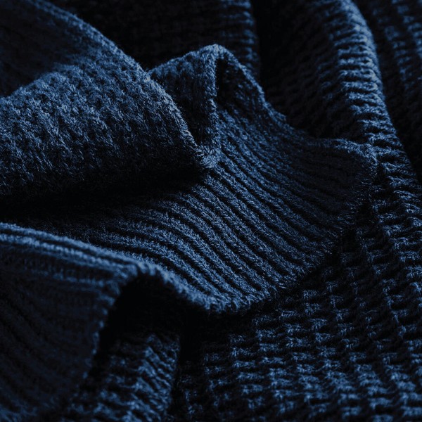 Classic Waffle Knit Scarf  