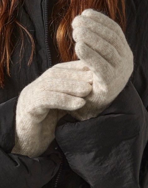 Cosy Ribbed Cuff Gloves  
