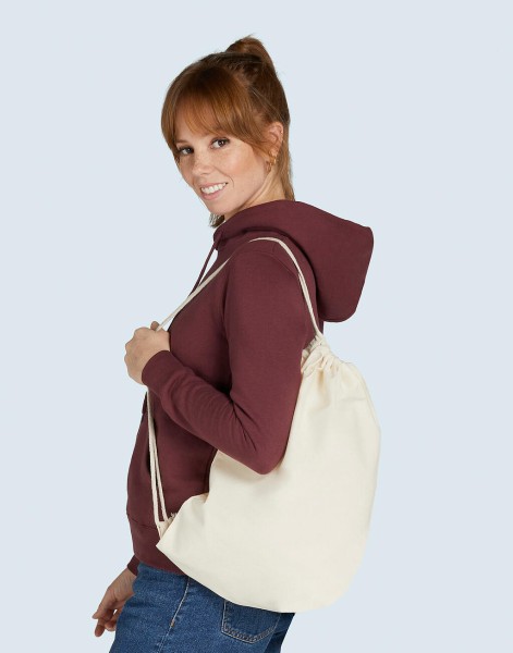 Cotton Backpack Single Drawstring  