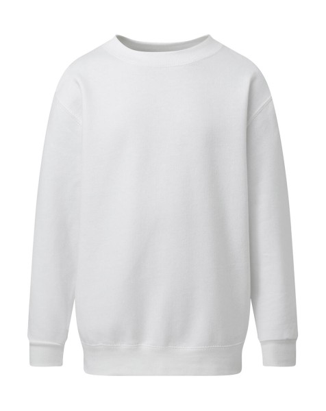 Crew Neck Sweatshirt Kids  Fekete 