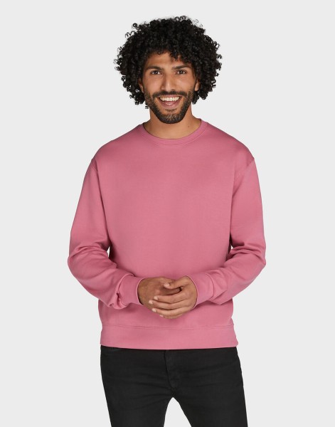 Crew Neck Sweatshirt Men Fekete 
