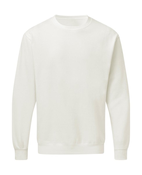 Crew Neck Sweatshirt Men Fekete 