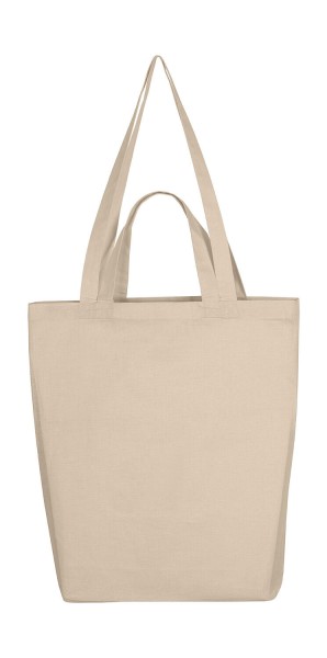 Double Handle Gusset Bag  