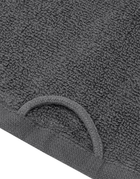 Ebro Bath Towel 70x140cm Fekete 