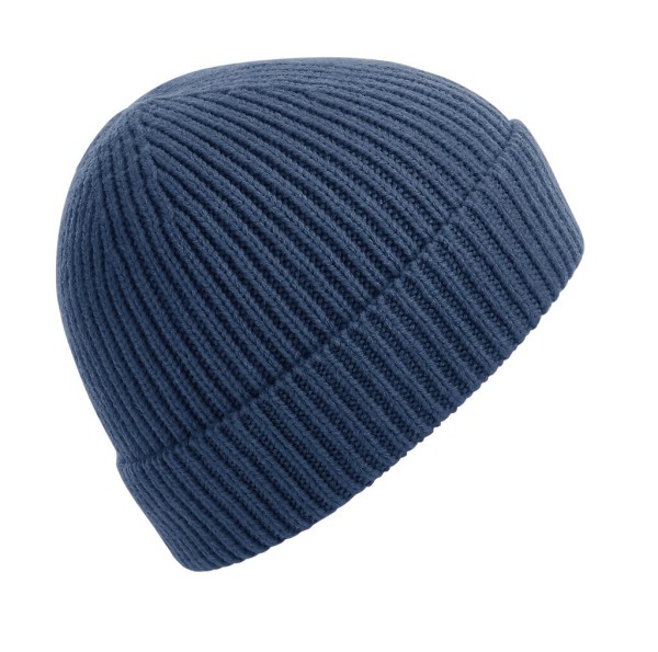 Engineered Knit Ribbed Beanie  