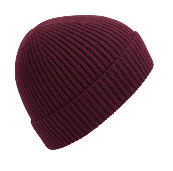 Engineered Knit Ribbed Beanie  