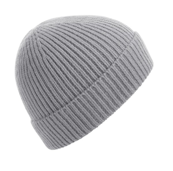 Engineered Knit Ribbed Beanie  