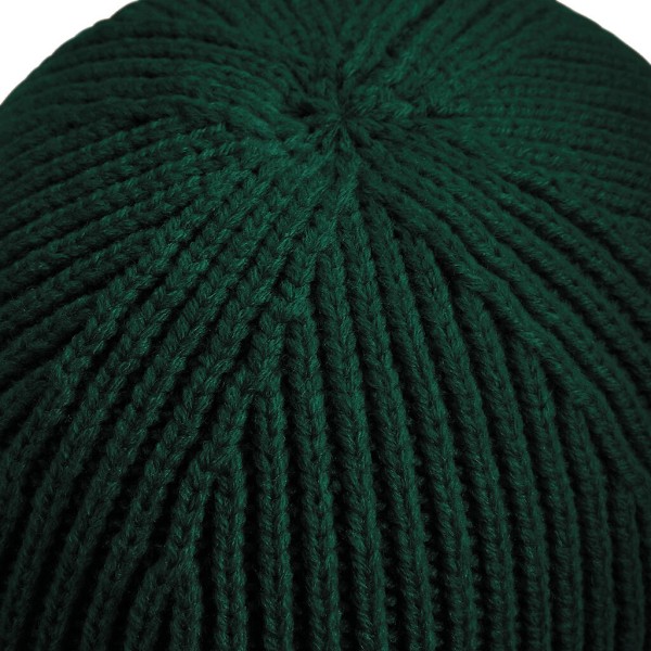 Engineered Knit Ribbed Beanie  