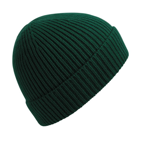 Engineered Knit Ribbed Beanie  