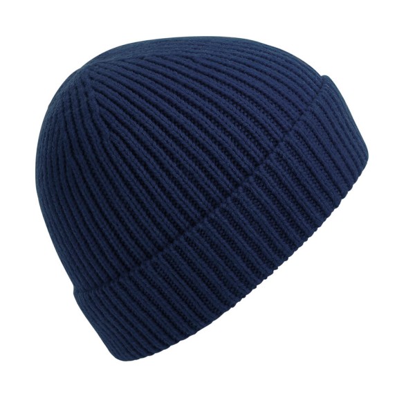 Engineered Knit Ribbed Beanie  